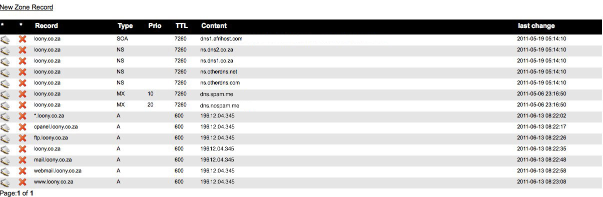 DNS Management